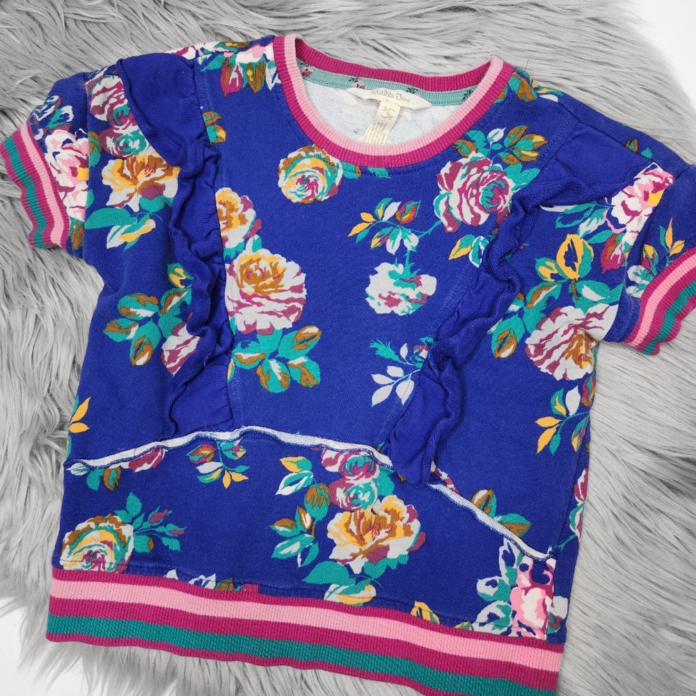 Matilda Jane Passing Notes Short Sleeve Sweatshirt Tee